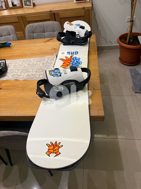 Snowboard GNU headspace 155 + Bent metal axtion bindings 4