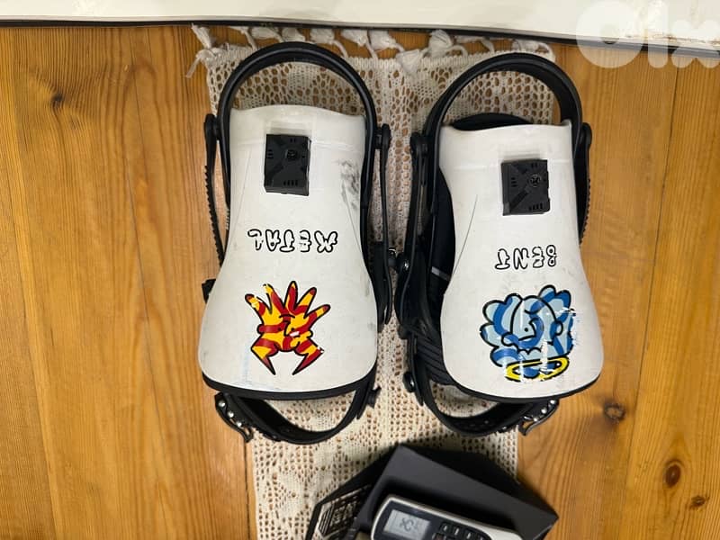 Snowboard GNU headspace 155 + Bent metal axtion bindings 5