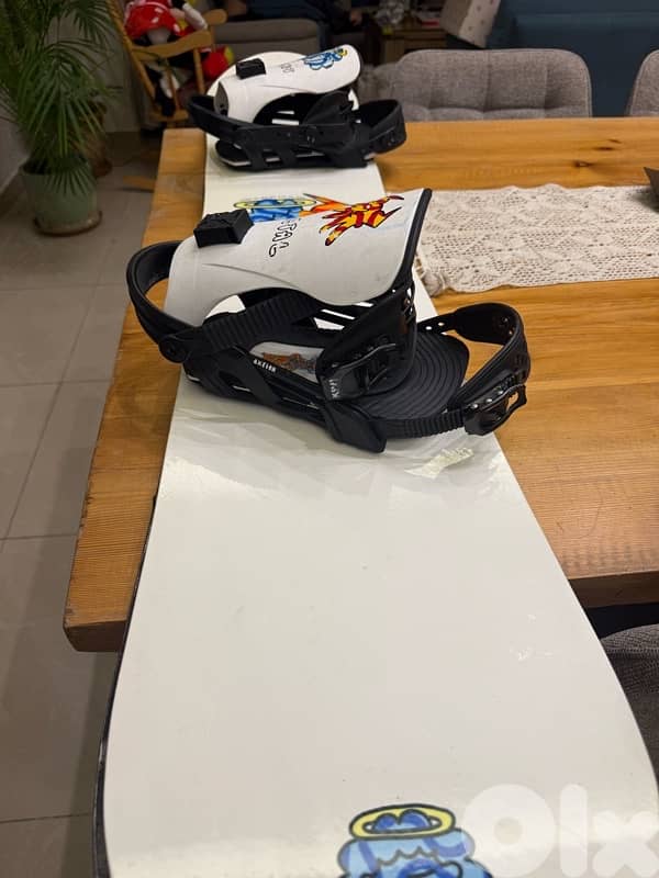 Snowboard GNU headspace 155 + Bent metal axtion bindings 6