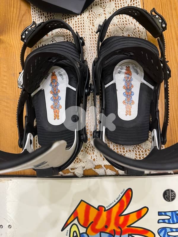 Snowboard GNU headspace 155 + Bent metal axtion bindings 7