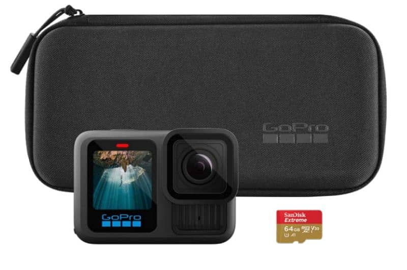 Gopro Hero 13 Black Camera + Original Bag + 64GB Memory Card 1