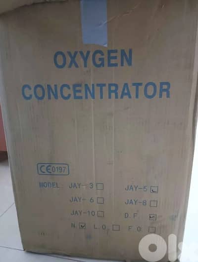 مكنة اوكسيجين جديدة غير مستعملة 550$ السعر قابل للنقاش