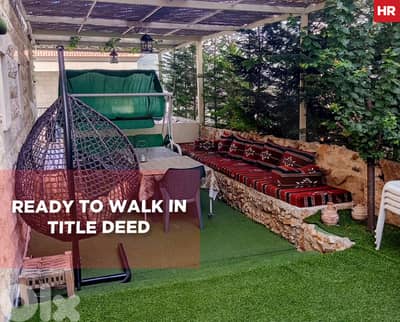 wonderful apartment inside Aley El Ebadieh/العبادية REF#HR121880