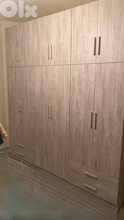 خزانة 6 درف طابقين جديدة من المعمل يافضل الاسعار