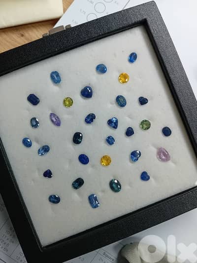 natural sapphire box 40.46 ct