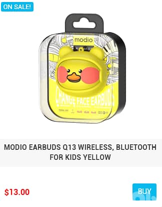 MODIO EARBUDS NOISE CANCELLATION BLUETOOTH WIRELESS 6