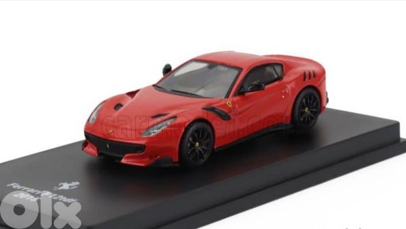 Ferrari F12 TDF 2015 diecast car model 1;64 0