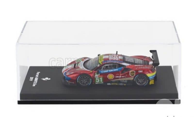 Ferrari 488 GTE Evo 2019 diecast car model 1;64 2