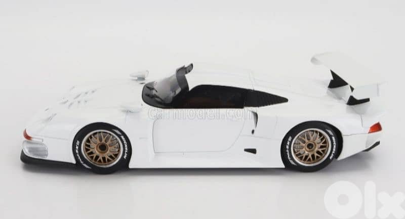 Porsche 911 GT1 1996 diecast car model 1;18 1