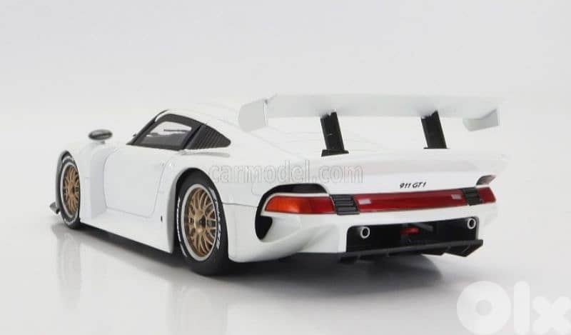 Porsche 911 GT1 1996 diecast car model 1;18 2