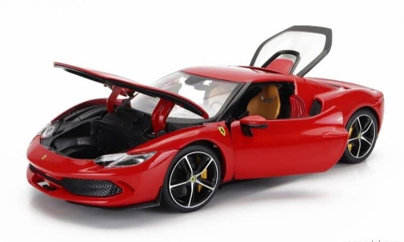 Ferrari 296 GTB diecast car model 1;18 5