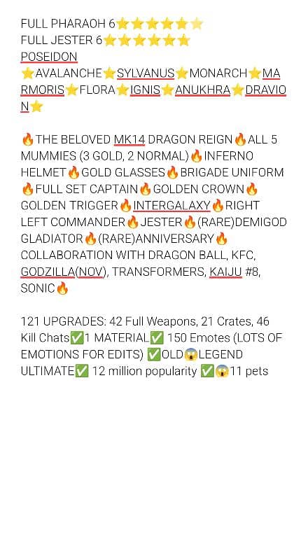 Pubg mobile account 4