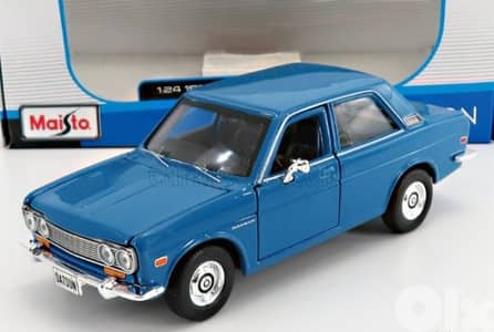 Datsun 510 1971 diecast car model 1;24