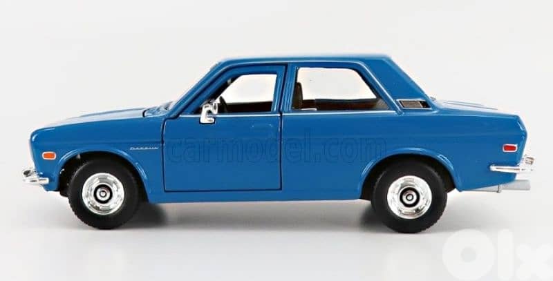 Datsun 510 1971 diecast car model 1;24 1