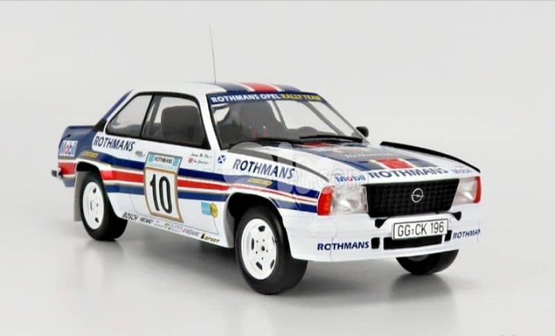 Opel Ascona 400 (Rally Acropolis 1982) diecast car model 1;18 4