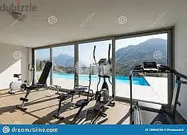 HIGH FLOOR APT IN AIN EL MRAISSEH / GYM & POOL (400SQ) , (AM-272) 0