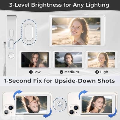 Magnetic Selfie Screen