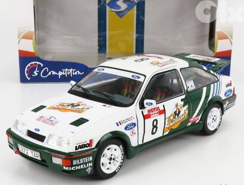Ford Sierra Cosworth RS600(Tour De Corse 1988) diecast car model 1;18 0