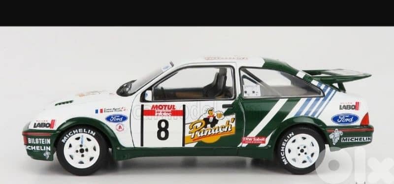 Ford Sierra Cosworth RS600(Tour De Corse 1988) diecast car model 1;18 1