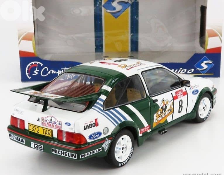 Ford Sierra Cosworth RS600(Tour De Corse 1988) diecast car model 1;18 4