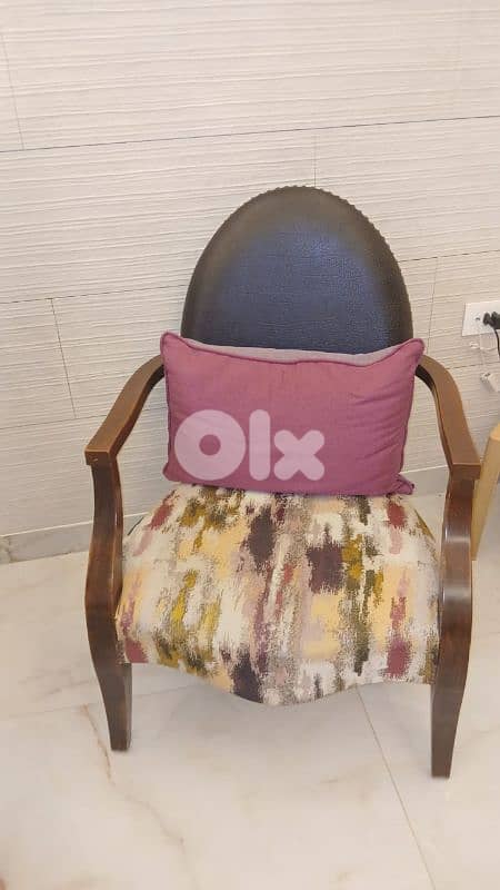 صالون خشب زين ٤قطع 0