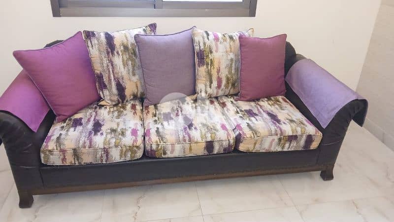 صالون خشب زين ٤قطع 4