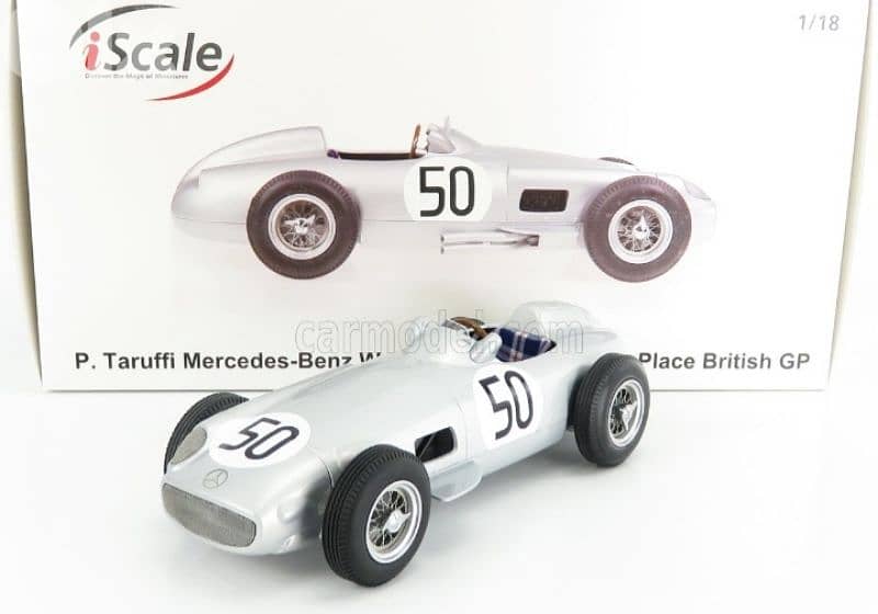 Mercedes F1 W196 (British GP 1955) diecast car model 1;18 5