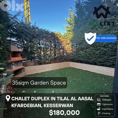 Chalet Duplex for sale in Tilal al Aasal شاليه للبيع في تلال العسل