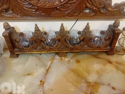 كبايات كاس و الستاند قطعة من روائع الانتيكا