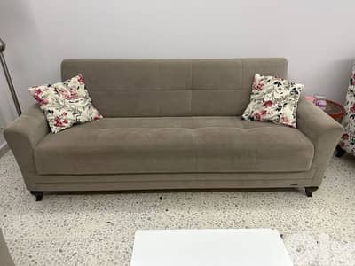 طقم كنبايات شغل istikbal تركي بفتح صندوق وتخت