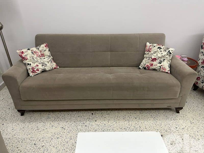 طقم كنبايات شغل istikbal تركي بفتح صندوق وتخت 0