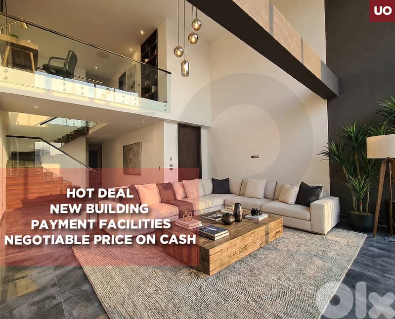 Hot deal-  New building  - Payment facilities- Hazmieh REF#UO129482 0