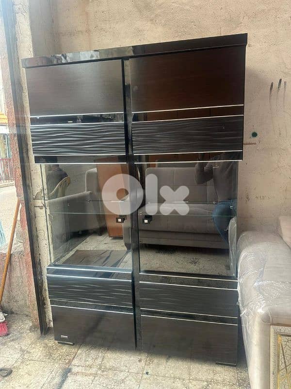 فاترينة كريستال شغل Ballouna تركية شبه جديدة 1