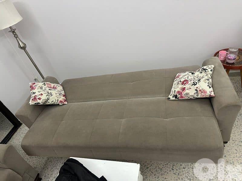 طقم كنبايات شغل istikbal تركي بفتح صندوق وتخت كتير مرتب 10