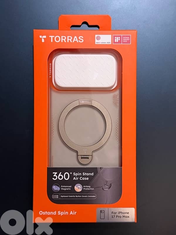 Torras Ostand Q3 Air for iPhone 17 Pro Max 0