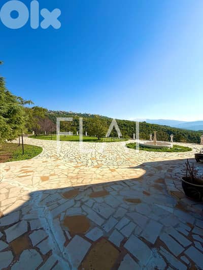 Villa for Sale in Ajaltoun – Prime Location | فيلا للبيع في عجلتون