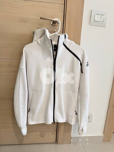adidas zne white, size m