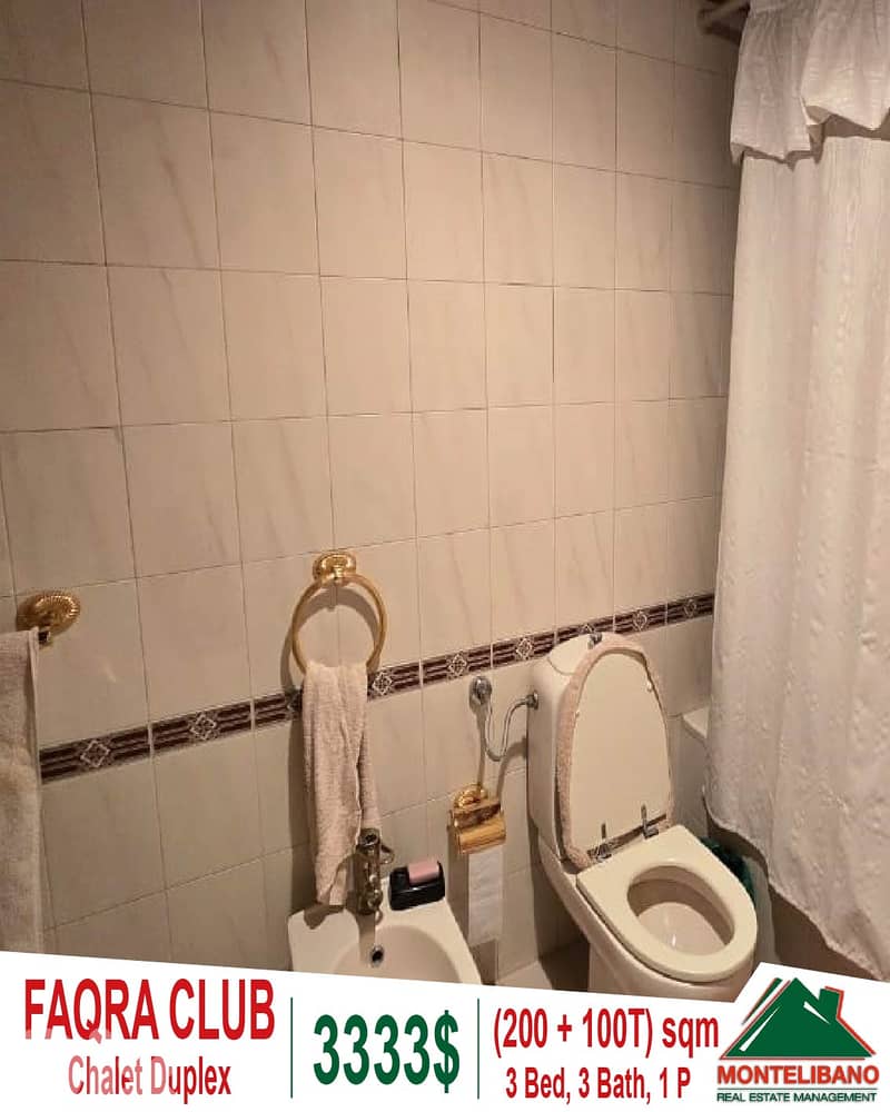 200 sqm Chalet Duplex For Rent in Faqra Club (فقرة) + 100 sqm Terrace 10