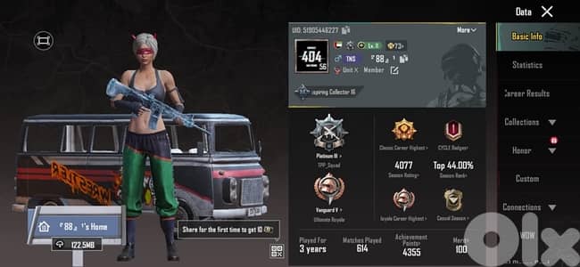 pubg accounts for sale