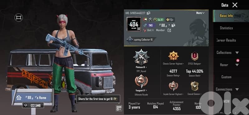 pubg accounts for sale 0