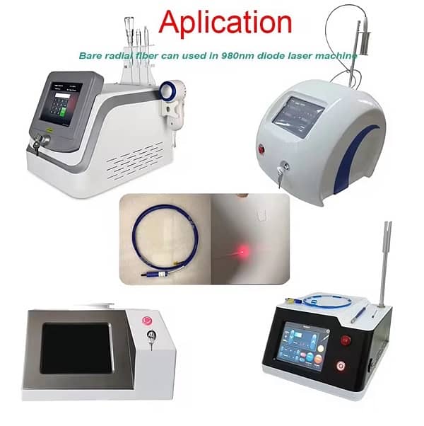 Fiber laser diode lipolysis liposuction cable 980nm1470nm 3