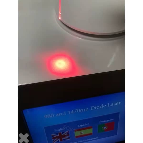 Fiber laser diode lipolysis liposuction cable 980nm1470nm 6