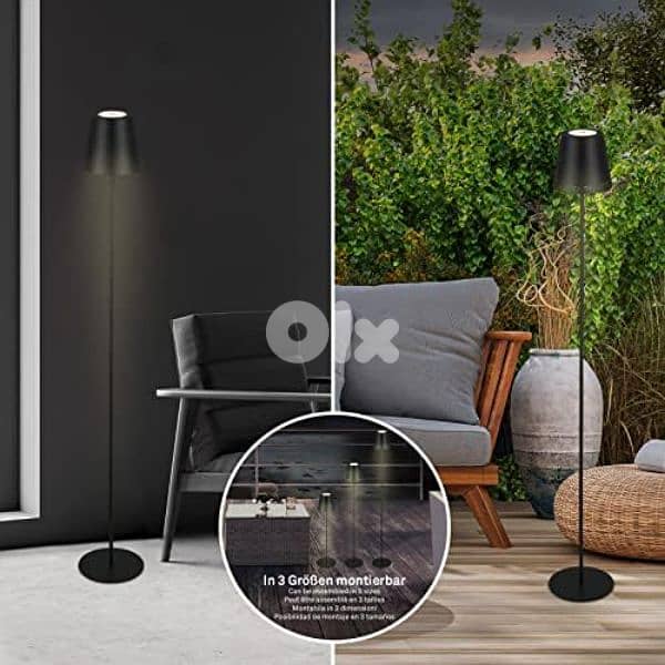 cordless modern  floor lamp rechargeable 0