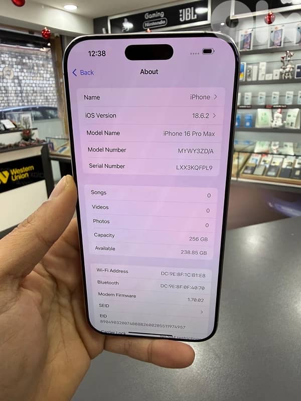 IPHONE 16 PROMAX 256GB 5