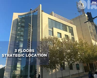 Prime 1200 SQM Offices for Rent – Downtown Beirut REF#RH129488