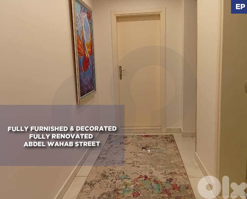 Apartment for rent in Achrafieh Abdel wahab street REF#EP129491 0
