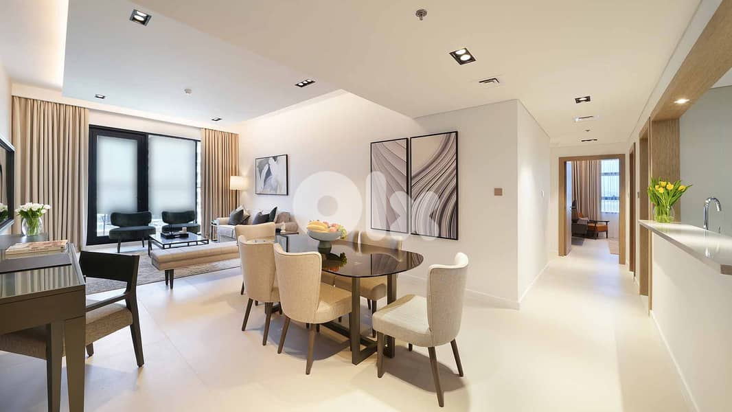 GOOD DEAL ! APT IN DOWNTOWN PRIME (260SQ) 2 BEDROOMS , (BT-1317) 0