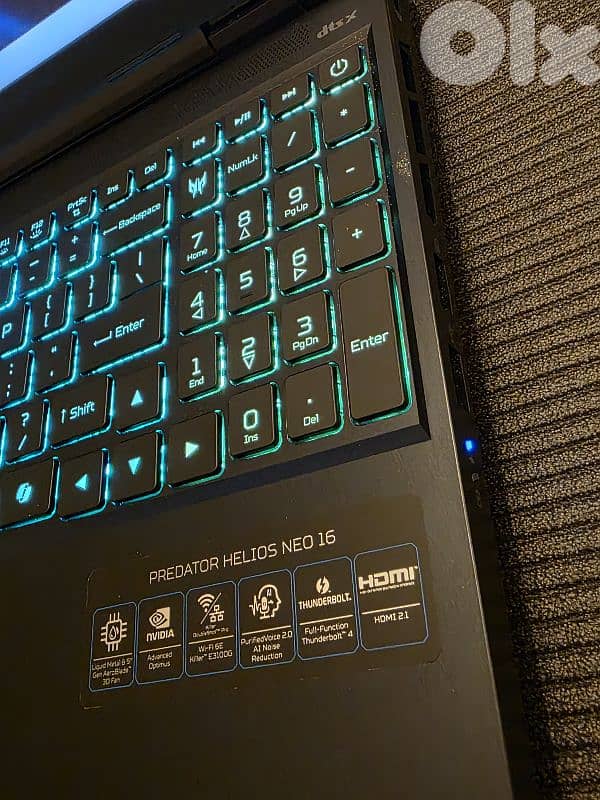 ACER PREDATOR HELIOS NEO 16 CORE I9-14900HX  RTX 4060/ 2.5k 16 240HZ 15