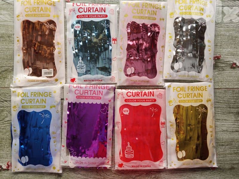 party foil curtain 1