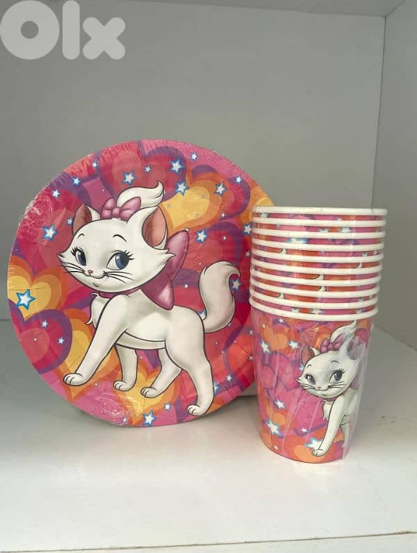 cat Marie birthday theme 0